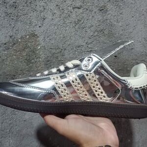 Adidas x Wales Bonner Samba Silver Sneaker